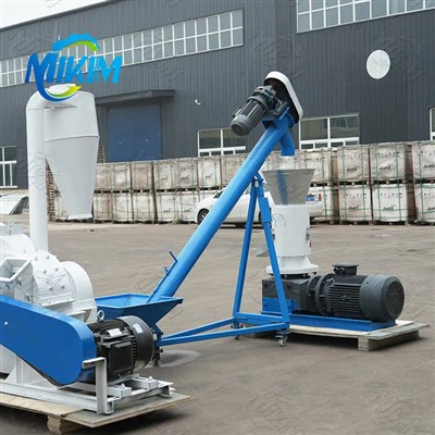 Granulu dzirnavu mašīnu līnija biomasai